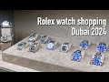 Rolex watch shopping grey market Dubai 2024 -Submariner GMT Master Royal Oaks Omega &amp; Patek Nautilus