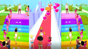 Makeover Run Gameplay Walkthrough Android IOS All Levels Update Shorts Edition