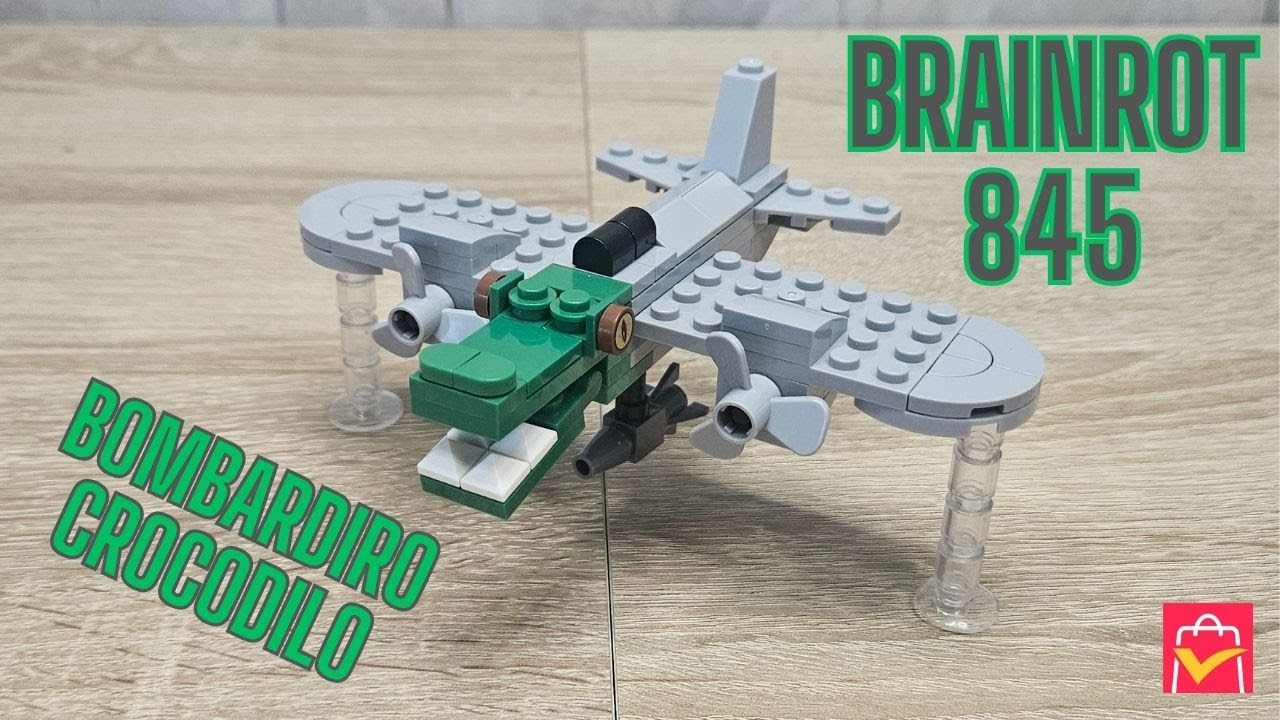 Bombardiro Crocodilo - Brainrot series 845 from AliExpress