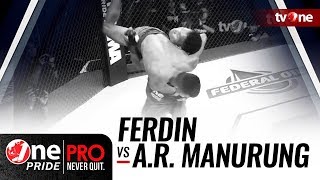 Download lagu One Pride MMA 3: Ferdin vs Adi R Manurung - Flyweight Rangking Fight