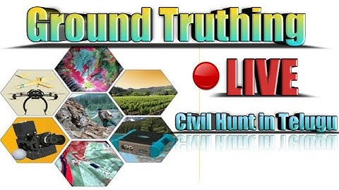 #5 FEATURE EXTRACTION QGIS ground truthing Live Stream