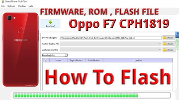 Oppo F7 CPH1819 Full Flash Scatter Rom By Free Tool - How To Flash Hang On Logo Dead Boot Repair )