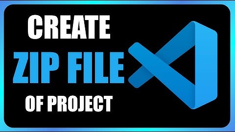 How to Create Zip File of Project in VS Code