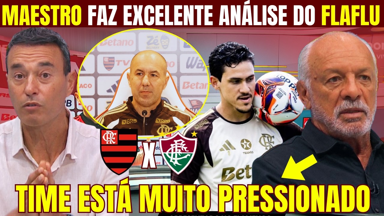 MAESTRO FAZ ÓTIMA ANÁLISE DO FLAMENGO COM A CHEGADA DE LEONARDO JARDIM! PEDRO DE VOLTA AOS TITULARES
