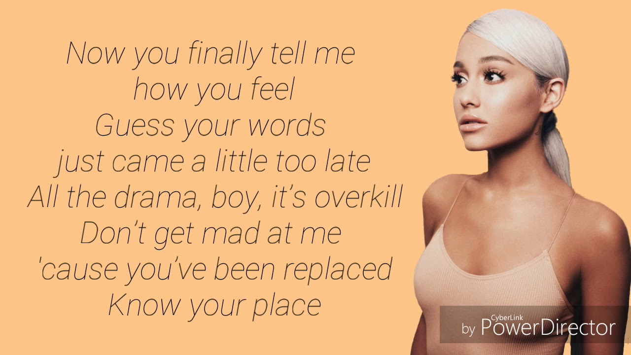 Ariana Grande - You'll Never Know Lyrics - YouTube