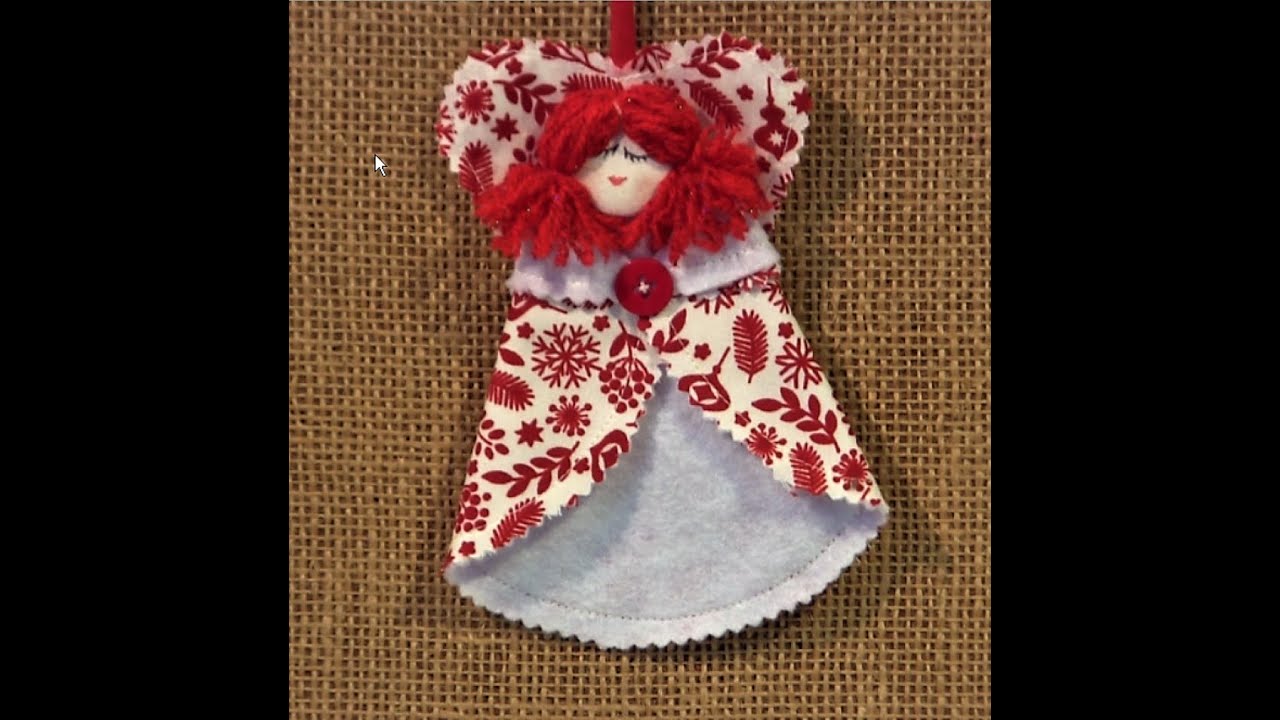 Tapisserie Noël Violette, Père Noël ignon Illustration Siple