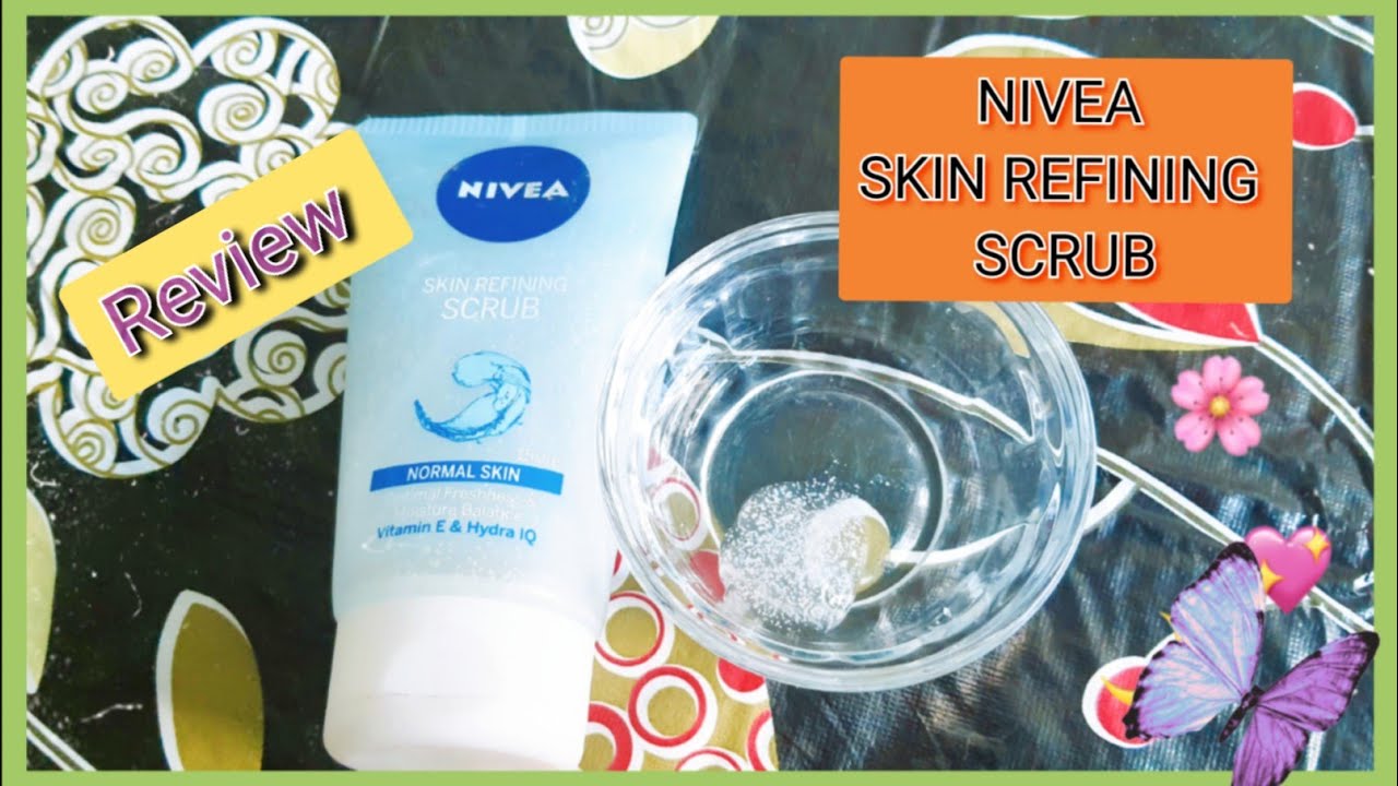 NIVEA FACE SCRUB REVIEW 🌺