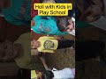 Kids play school mein Kids ke sath Kheli Holi. #shortsviral #holispecial #bareilly #kidsvideo #kid