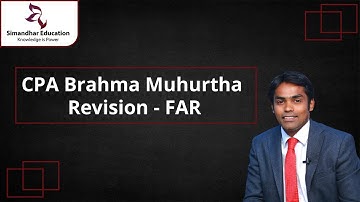 CPA 4AM revision class | EPS | Cash flow statement|  CPA Brahma Muhurtha  Revision- FAR| Simandhar
