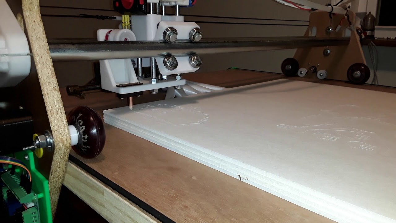 FoamRipper cutting test crown - YouTube