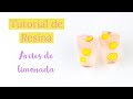 DIY aretes aesthethic de limonada | lemonade earrings