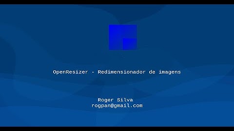 OpenResizer - Redimensionador de imagens