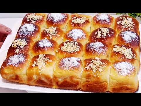 هادة لي توجدي لفطور لعيد بريوش شهدة بلابيض ولا دلك ب2حشوات دفعة واحدة خفيف مثل قطن