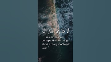 (لا تدري لعل الله يحدث بعد ذلك أمرا) _ القارئ: شريف مصطفي