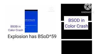 Explosion has BSoD^60