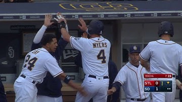 STL@SD: Upton Jr. opens the scoring with a sac fly