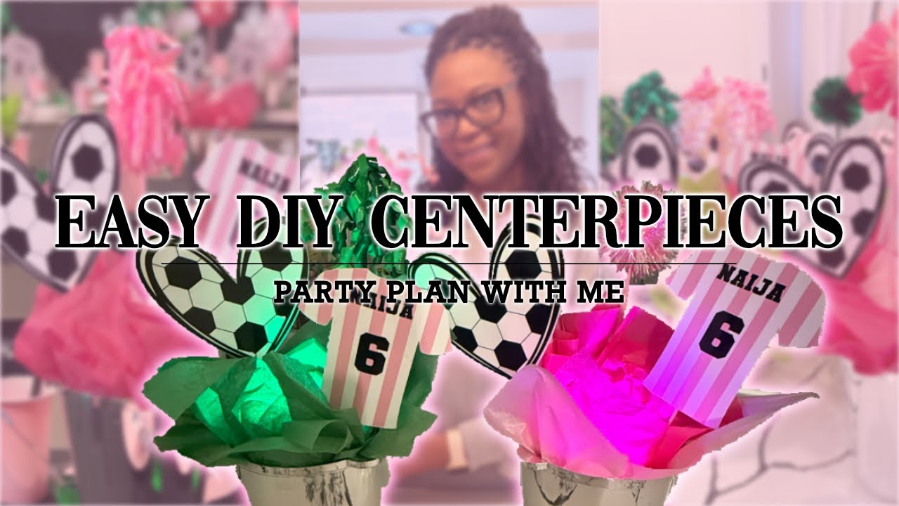 DIY Easy Party Centerpiece | Birthday Party Ideas | Party Planning