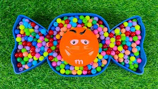 Soft Stream: Beads Gently Settle Into Calm Designs | ASMR Harmony