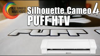 Silhouette Cameo 4 PUFF Vinyl from Heat Transfer Warehouse