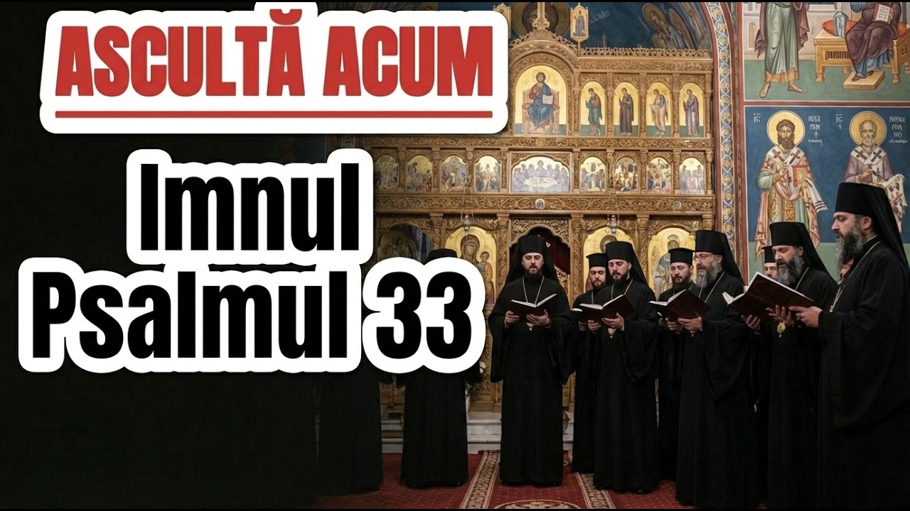 Imnul Psalmul 33: Cea Mai Frumoasă Cântare Bisericească Pentru Suflet Întristat