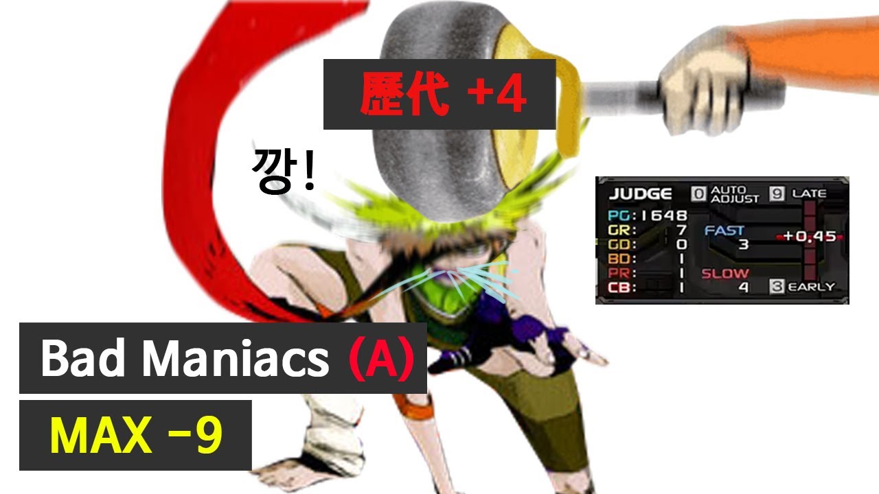 Bad Maniacs(A) 3303(MAX-9)(歷代+4) - YouTube