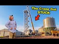 Removing A 75-Foot (23m) Tower From My Backyard