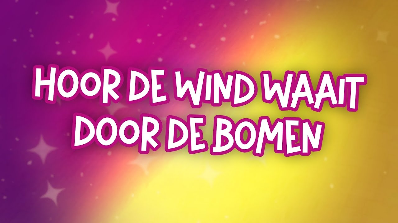 Hoor De Wind Waait Door De Bomen 🎶🌳 ️ | Karaoke 2023 | Snoep Piet - YouTube