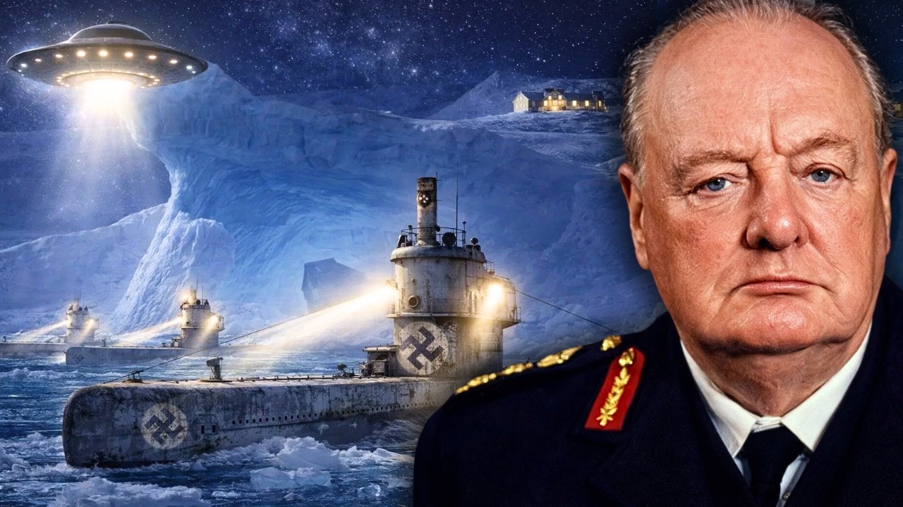 Transmisiunile ENIGMA de pe SUBMARINELE NAZISTE în ANTARCTICA | Baze Britanice la Polul Sud