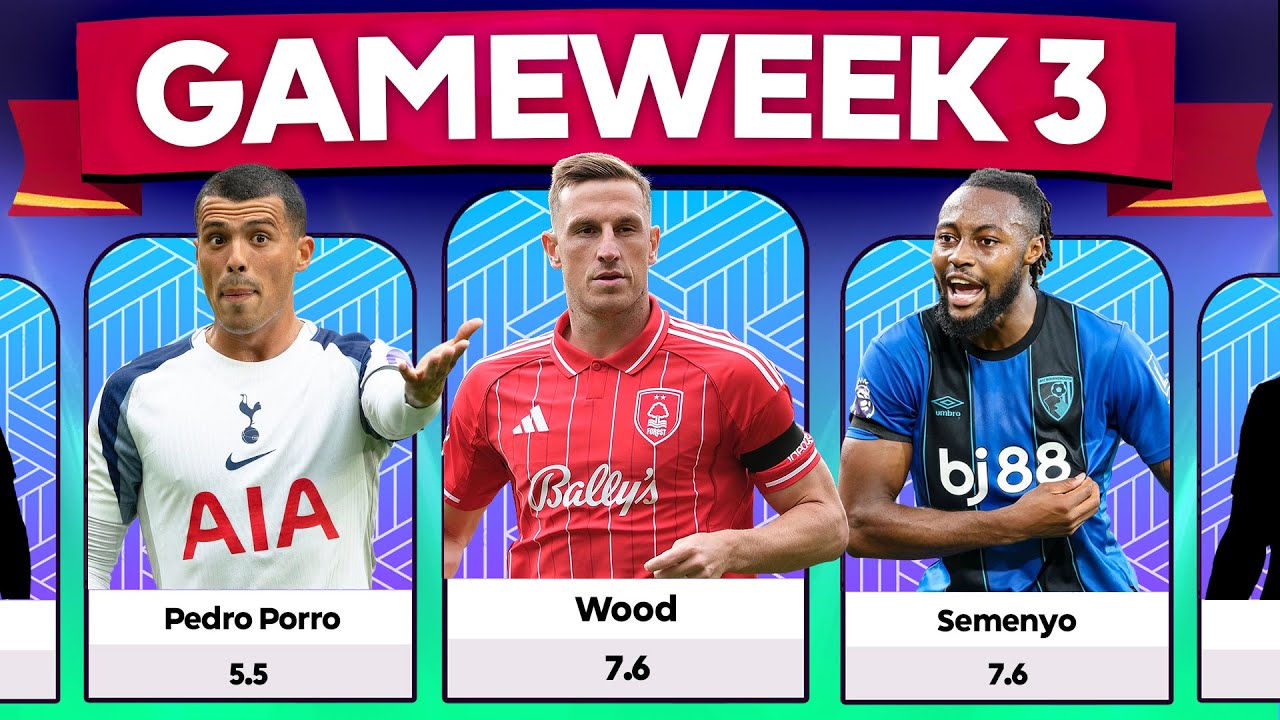 FPL PLAYERS TO BUY | GW3 ✅