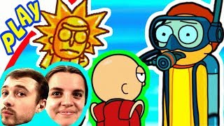 БолтушкА и ПРоХоДиМеЦ Прокачивают Своих МОРТИ! #233 - игра Pocket Mortys