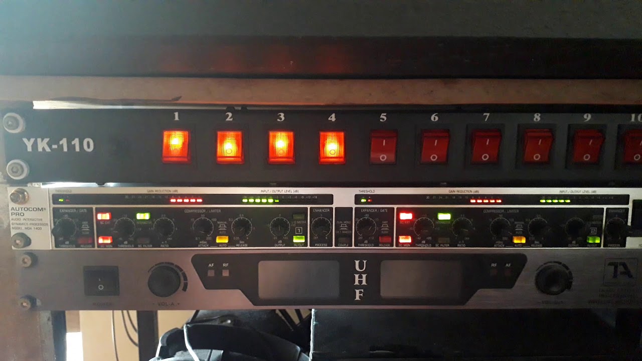 BHERINGER mdx 1400 processor☺️ QUALITY TEST. by BOSS MIKE WORKS