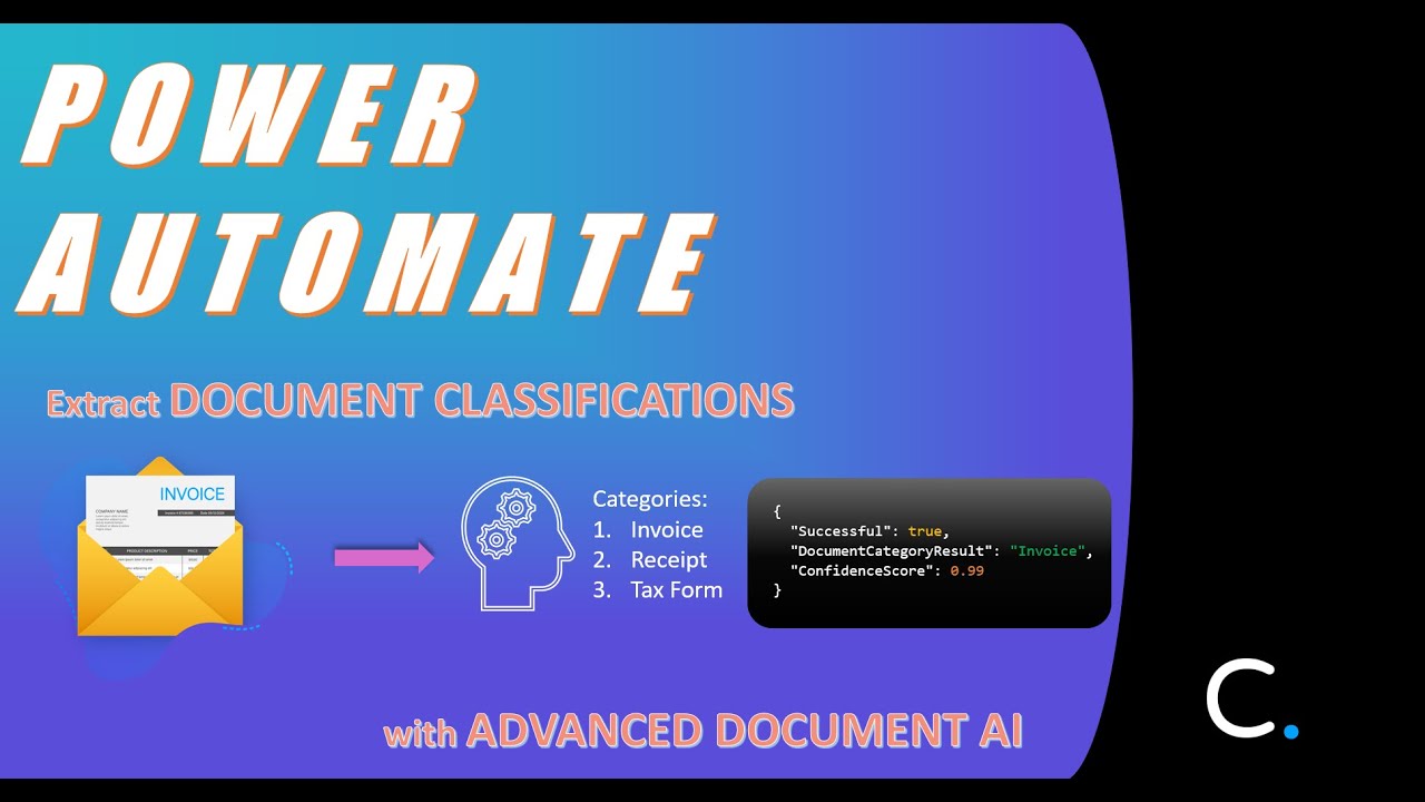 How to Classify Documents with ADVANCED Document AI in Power Automate ...