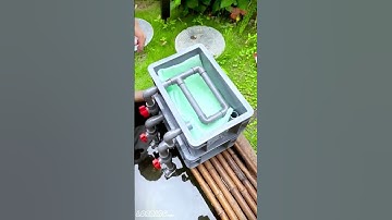 Lọc thùng nhựa 2 tầng cho chậu hồ cá cảnh #lochoca #nuoica #cacanh #thugian