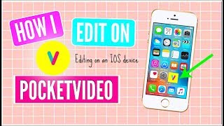How To Add Greenscreens, Text, Stickers, and MORE on PocketVideo l How to Edit On IOS screenshot 3