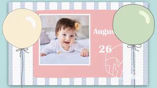 TYVIDEOPRO TY-BB-0002 百日宴 / 滿月 / 宴會 成長片段 Slideshow