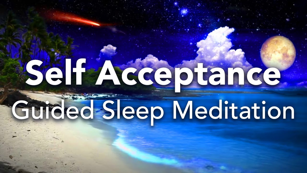 ⁣Guided Sleep Meditation, Self Acceptance, Self Love, & Self Respect. (Spoken Meditation)