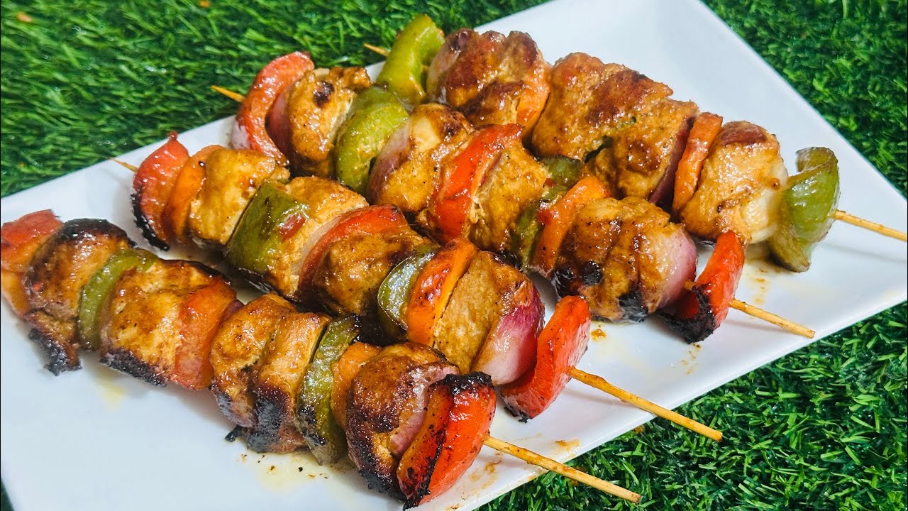 মজাদার চিকেন সাসলিক এভাবে তৈরি করলে স্বাদ হবে একদম দোকানের মতো || ￼￼Chicken shashlik recipe 