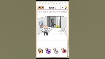 Brain Test 2 Riddle gameplay Prison Escape Level 6