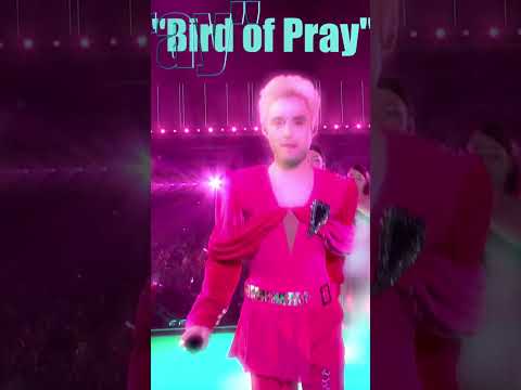 Ziferblat with ‘Bird of Prey’ for Eurovision 2025 - tore up the publica in Basel, Switzerland 💛💙