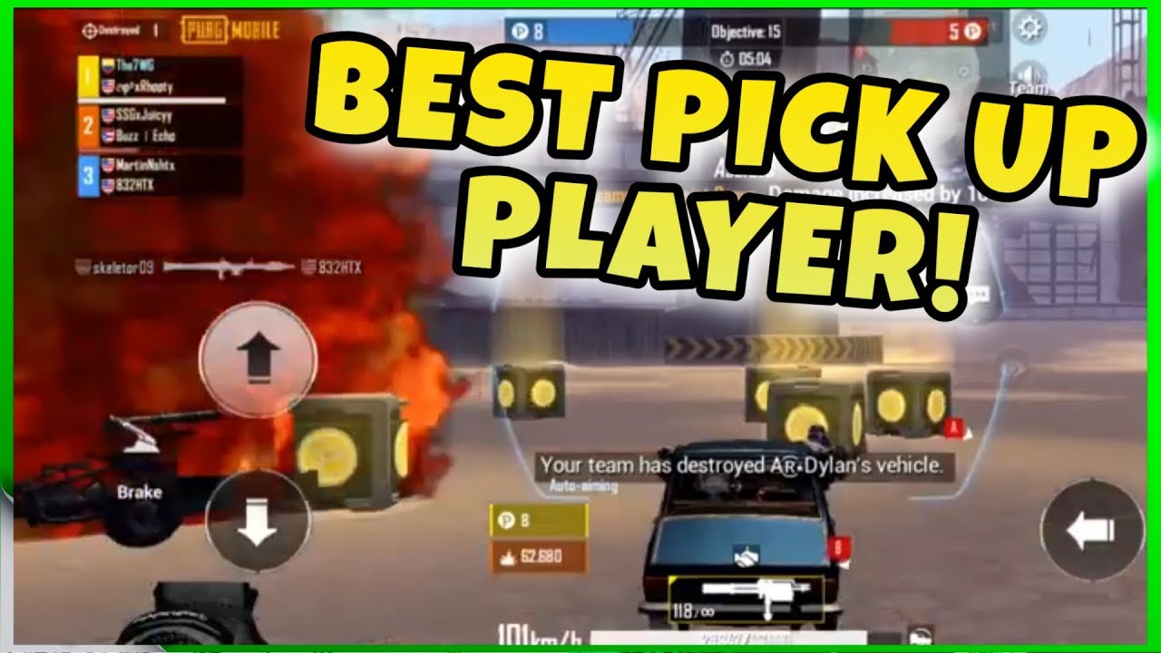 NEW RAGE GEAR MODE! HOW TO BE THE BEST PICK UP PLAYER! PUBG MOBILE