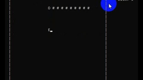 [GAME C++ -- GAME SNAKE] Làm game snake bằng C++ trên console (Phần 5)