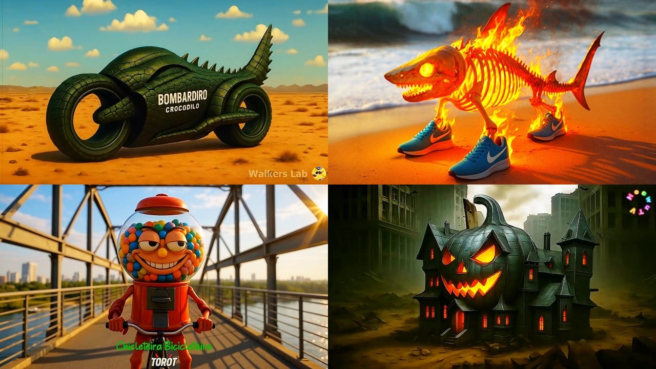 BRAINROT EXTINCTION TRUCKS 🆚 BRAINROT CAR 🆚 BRAINROT MOTORCYCLE - Tiles Hop EDM Rush!