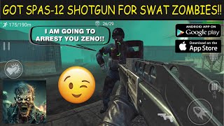 CAN MY NEW SHOTGUN BREAK HIS ARMOR? 😓 | ZOMBEAST ANDROID GAMEPLAY | ZOMBEAST ZOMBIE SHOOTER screenshot 5