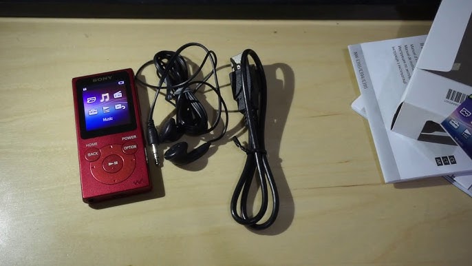 Sony NW-E394 8GB Black Walkman Unboxing Overview - YouTube