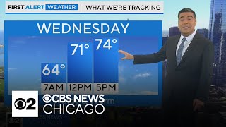 A warm and windy Wednesday in Chicago expected