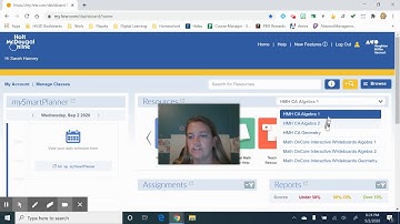 HMH Online Textbook Video