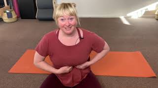 Diaphragm release- self massage