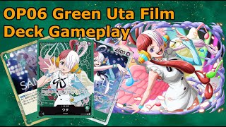 OP06 Green Uta Gameplay Deck Profile Deutsch One Piece TCG