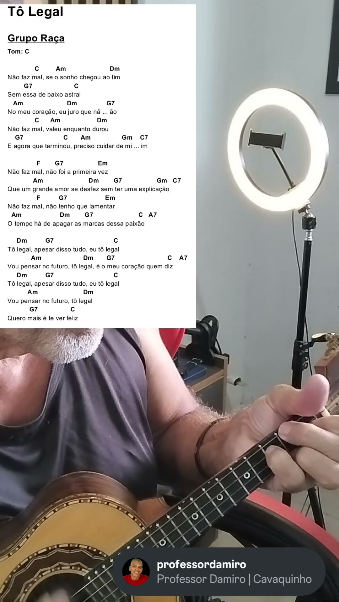 I teach this sequence step-by-step in my cavaquinho course for