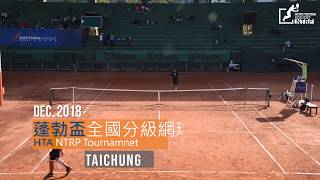 男單3.5決賽 蔡宇翔 vs. 羅煒森 | 蓬勃盃分級賽台中站 | Men's singles NTRP 3.5 Final | HTA NTRP Tour 201812